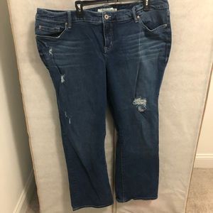 Boot cut jeans
